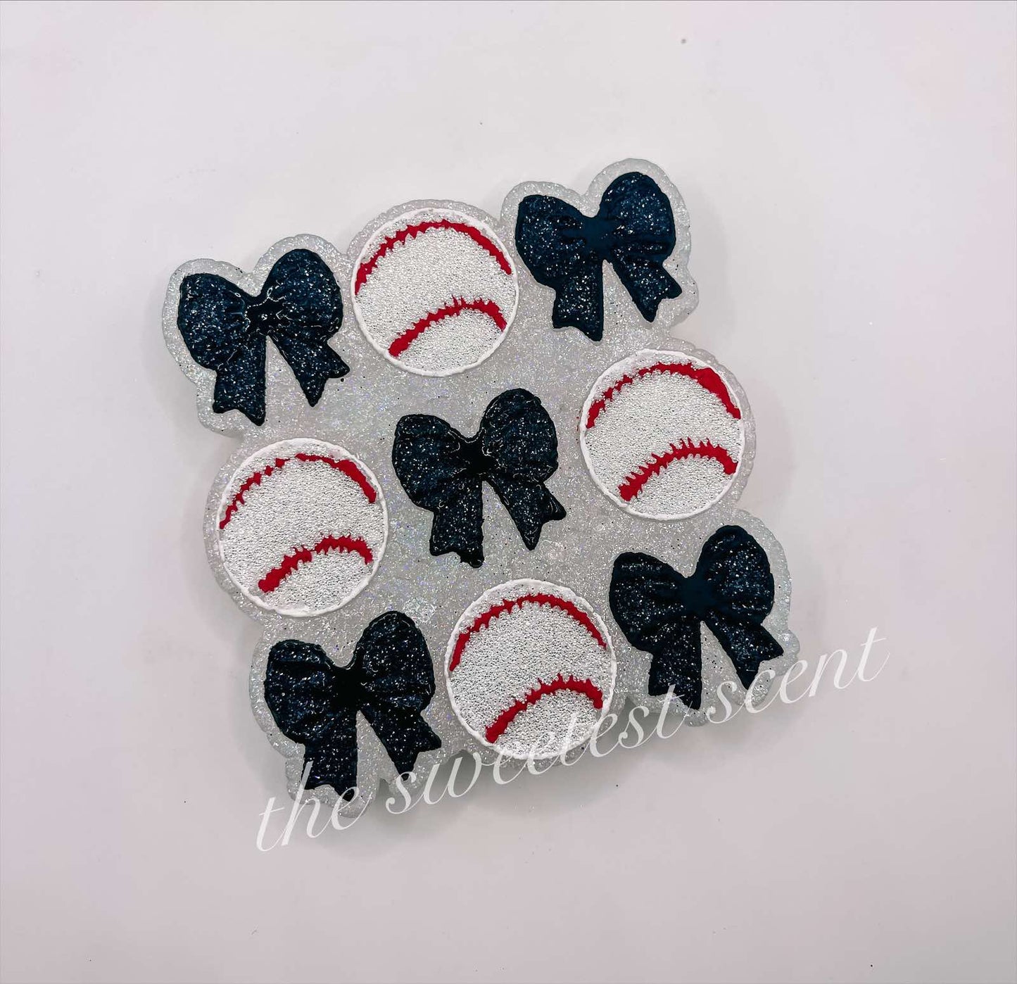 Baseballs & Bows - RTS FRESHIE - WATERMELON LEMONADE