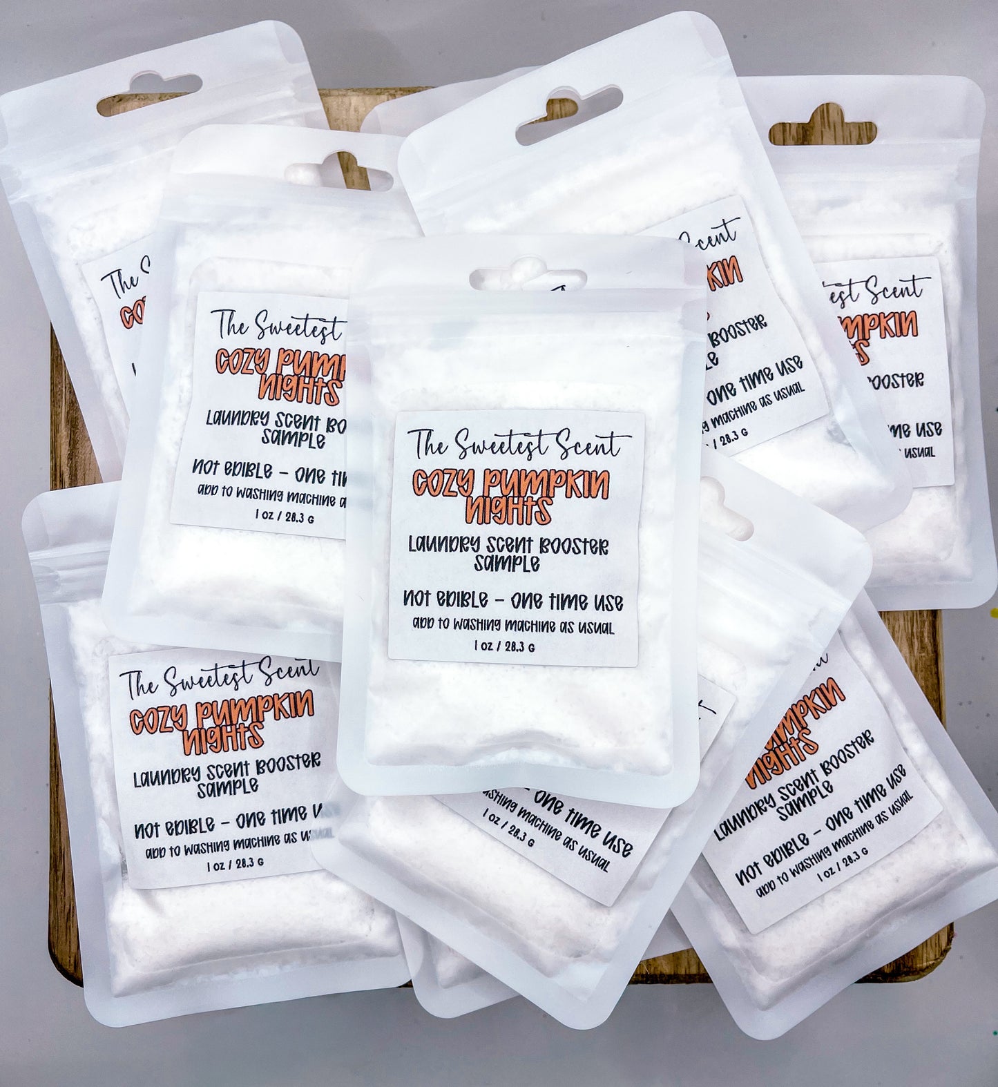 LAUNDRY SCENT BOOSTER PACKAGE FILLER