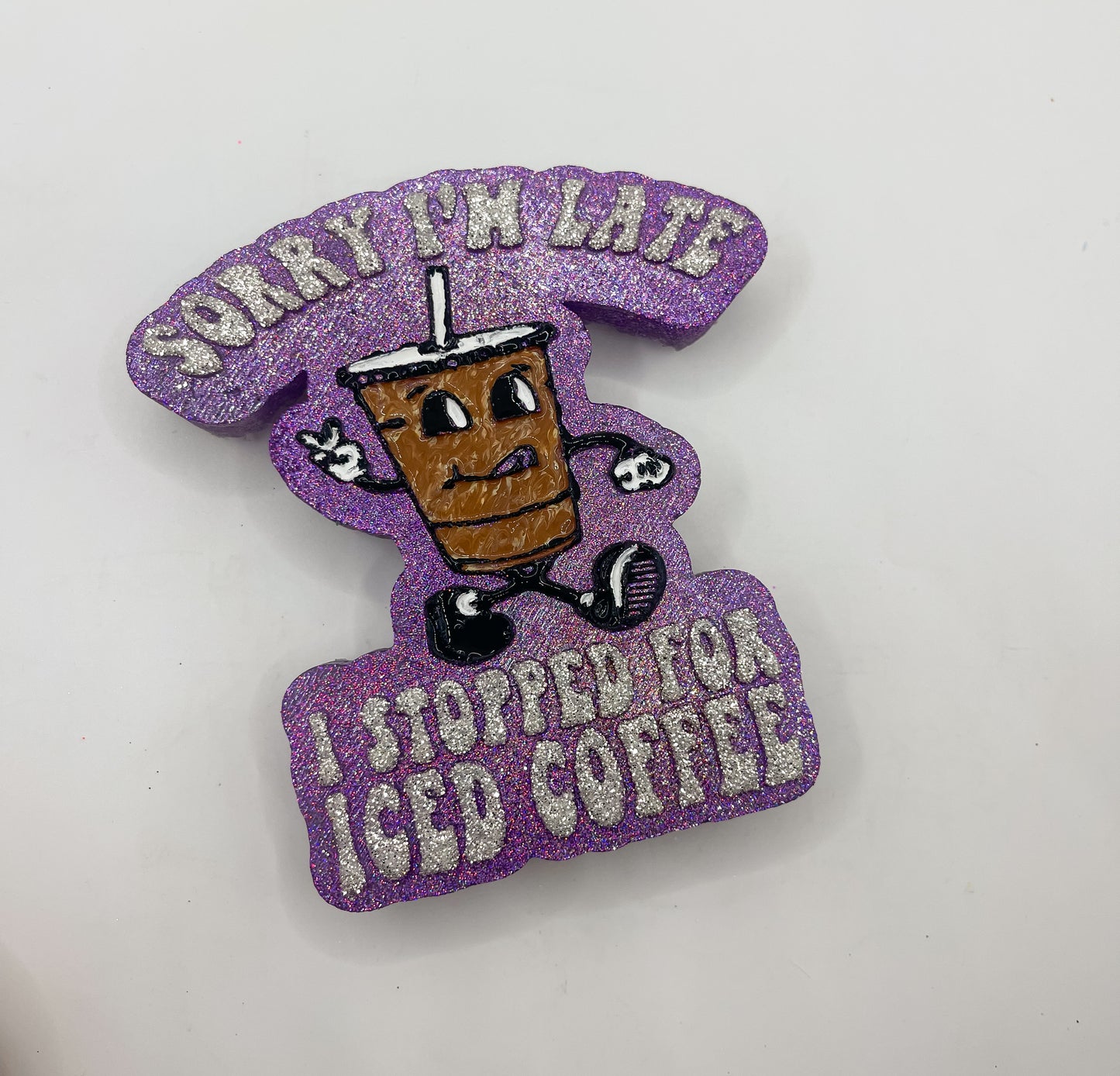STOPPED FOR ICED COFFEE