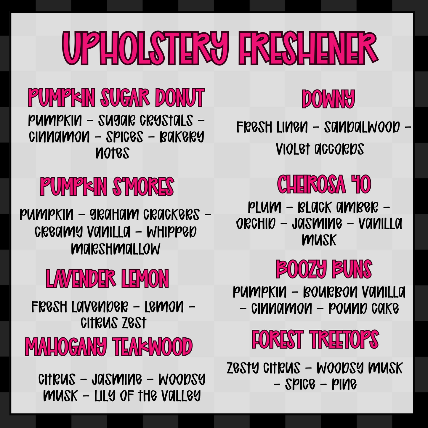 16oz UPHOLSTERY FRESHENER