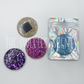 Glitter magnet package fillers