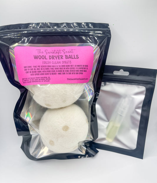 Fresh clean sheets - DRYER BALLS