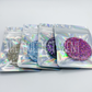 Glitter magnet package fillers