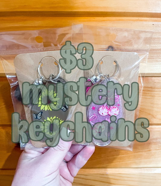 MYSTERY GLITTER KEYCHAIN