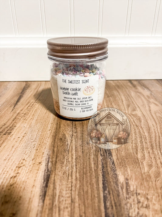 Sugar cookie bath salt