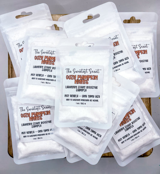 LAUNDRY SCENT BOOSTER PACKAGE FILLER