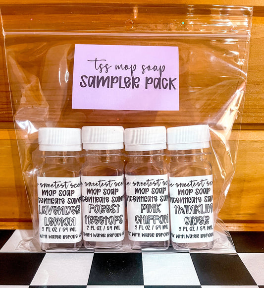 4 PIECE MOP SOAP SAMPLER PACK