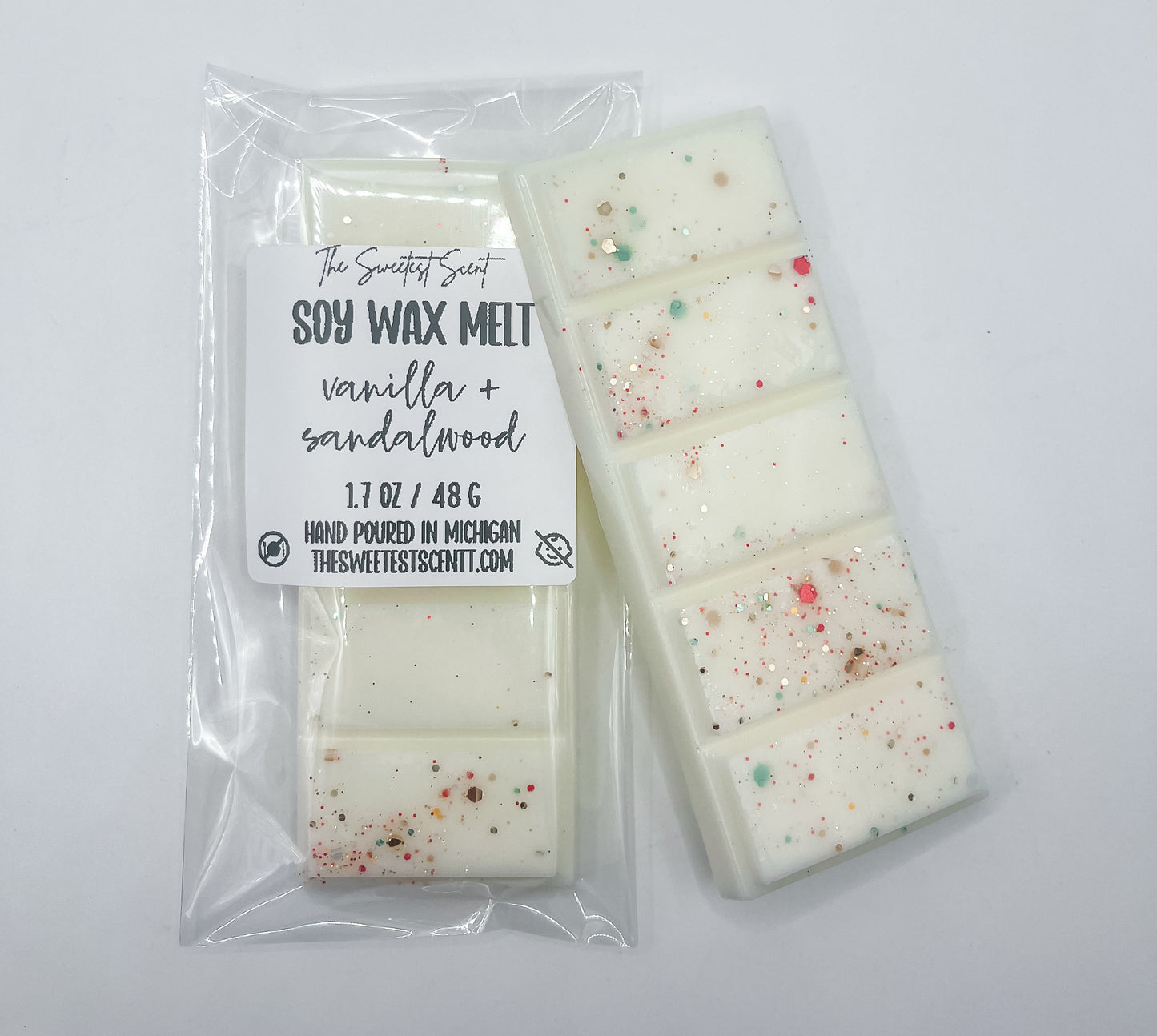 Vanilla + sandalwood - WAX MELT