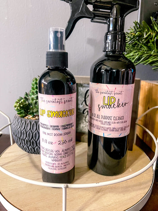 LIP SMACKER - ROOM + LINEN SPRAY / ALL PURPOSE CLEANER