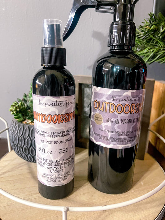 OURDOORSMAN - ROOM & LINEN SPRAY / ALL PURPOSE CLEANER