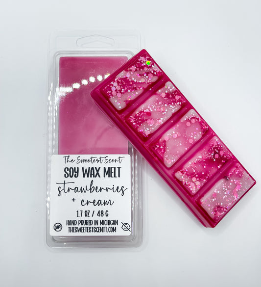Strawberries & cream - WAX MELT