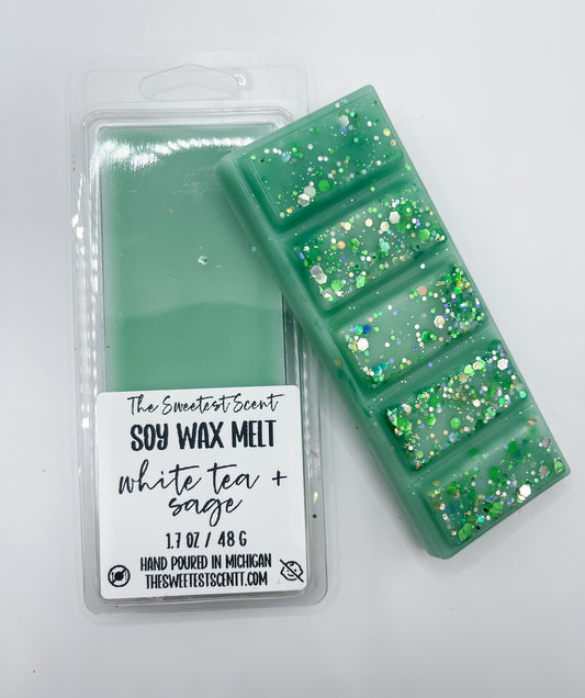 White tea & sage - WAX MELT