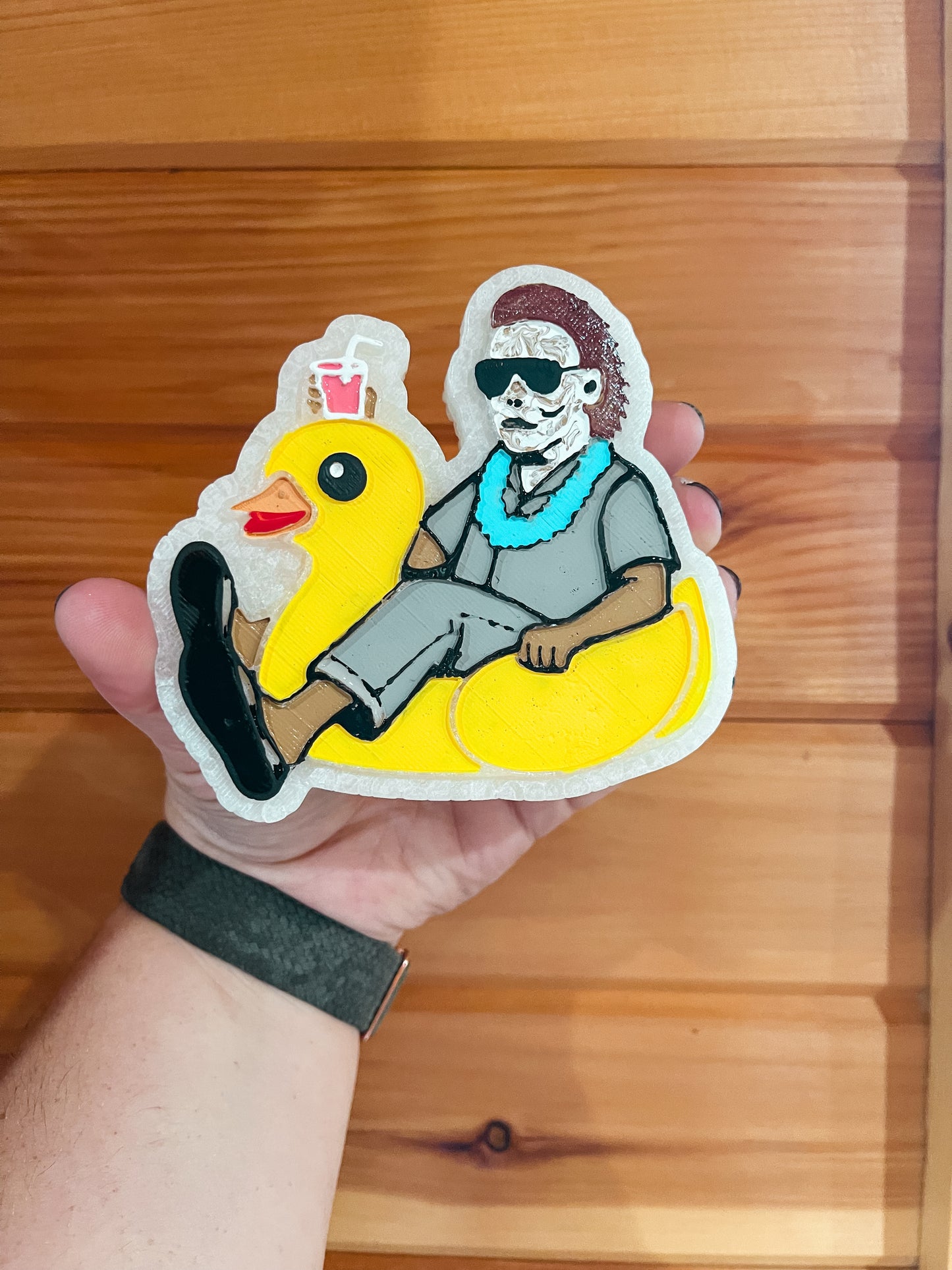 MYERS ON A FLOAT