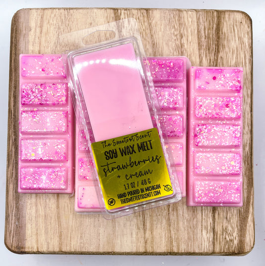 Strawberries & cream - WAX MELT