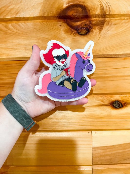 CLOWN ON A FLOAT