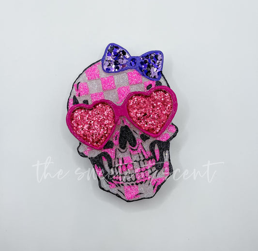 SKULL HEART EYES