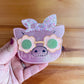 Summer pig - RTS FRESHIE - TROPICAL PLUMERIA