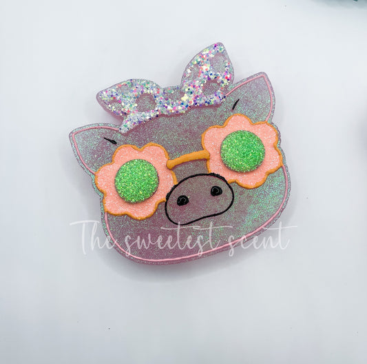 Summer pig - RTS FRESHIE - TROPICAL PLUMERIA
