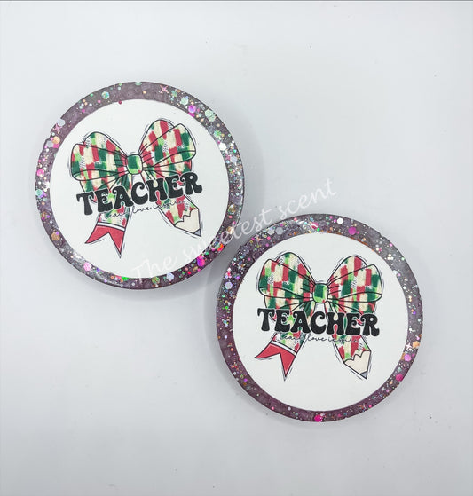 Teacher - 2 pack vent clip RTS FRESHIES - winter