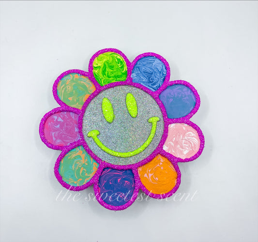 Floral smile - RTS FRESHIE - CITRUS COTTON