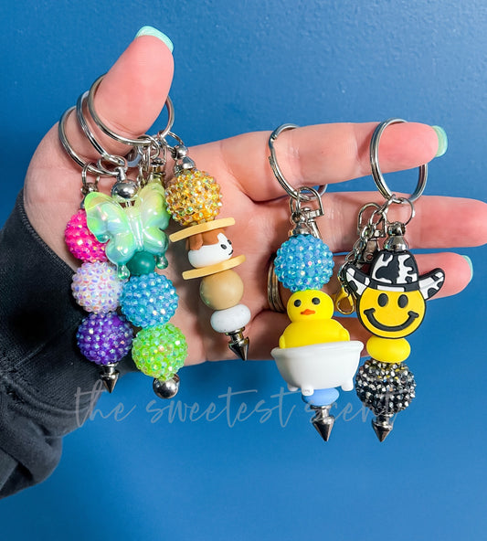 BEADED KEYCHAINS