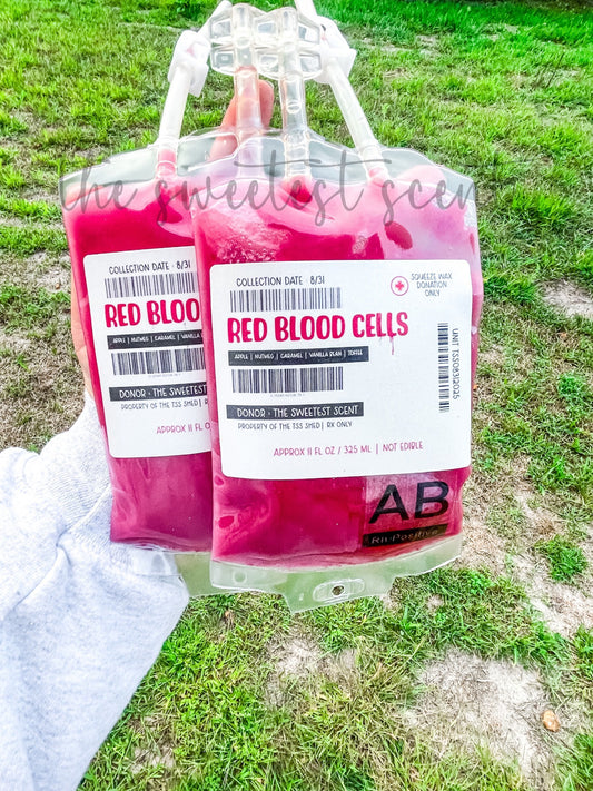 Blood bag squeeze wax - WAX MELT