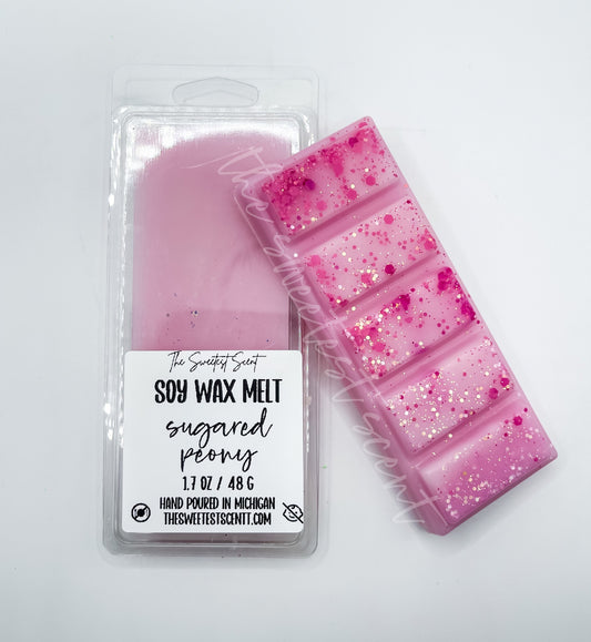 Sugared Peony - WAX MELT